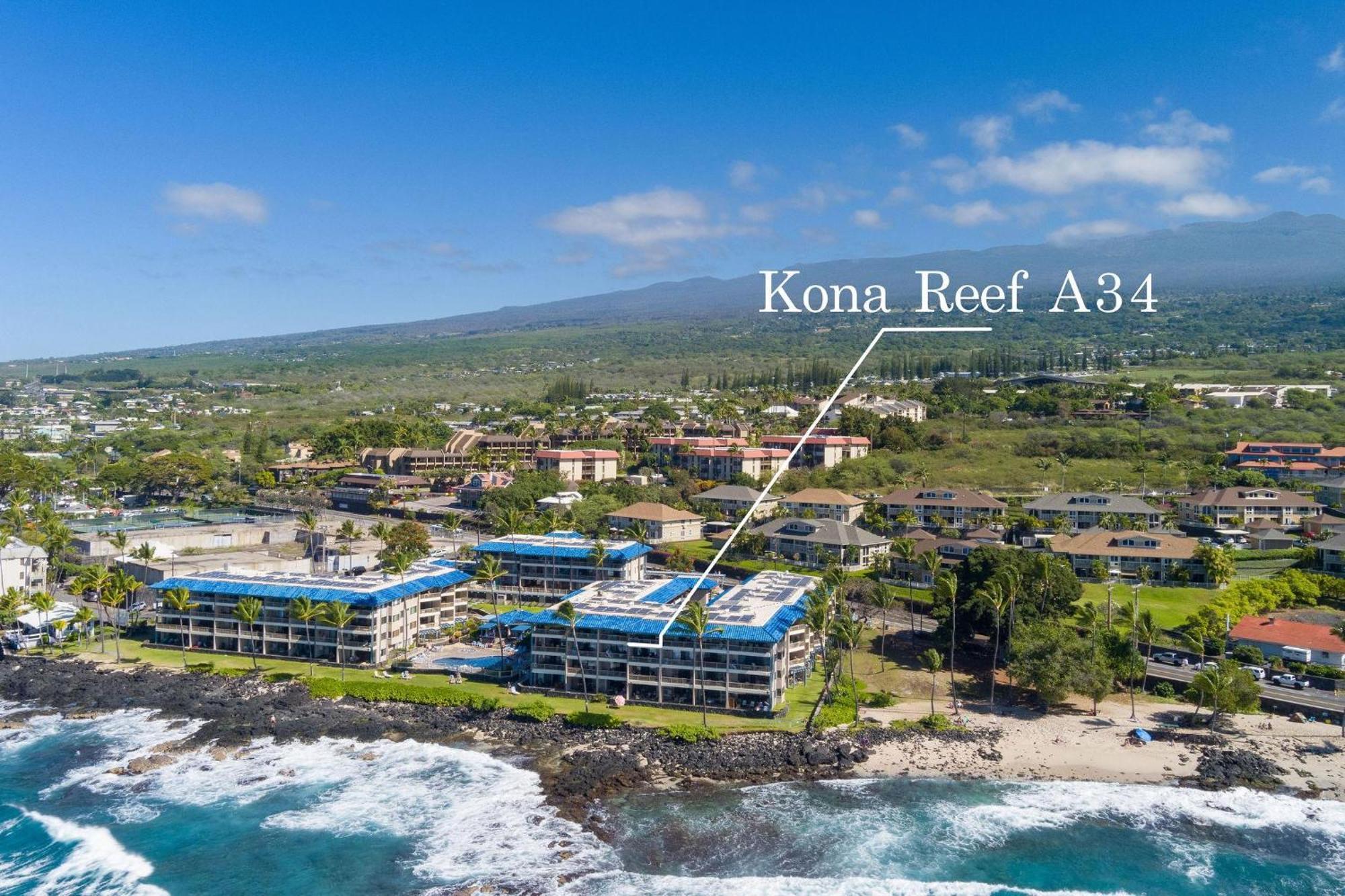 カイルア・コナ Kona Reef A-34ヴィラ エクステリア 写真